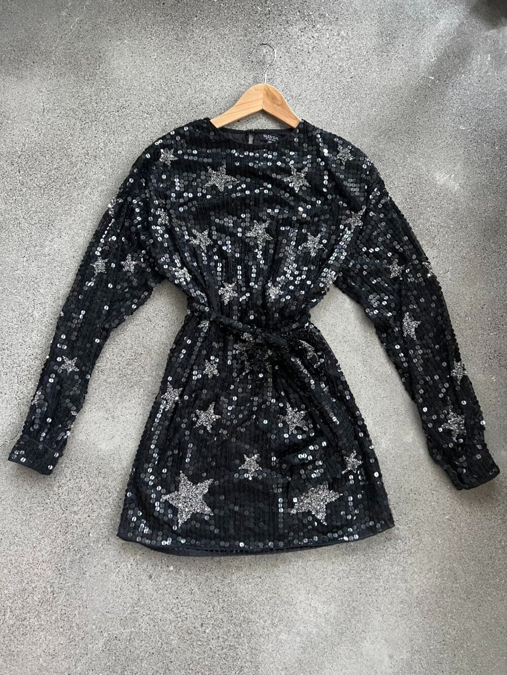 Nasty Gal Sequin Star Dress